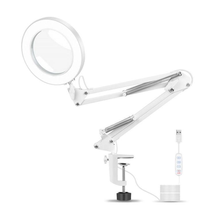 LED Magnifying Lamp — 5 Dioptre